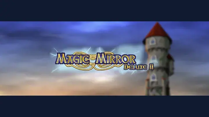 Magic Mirror Deluxe II title and medieval fantasy artwork